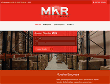 Tablet Screenshot of mkr.cl